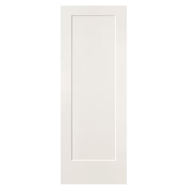 Masonite Lincoln Park 36-in x 80-in 1-panel Square Smooth Solid Core Molded Composite Slab Door