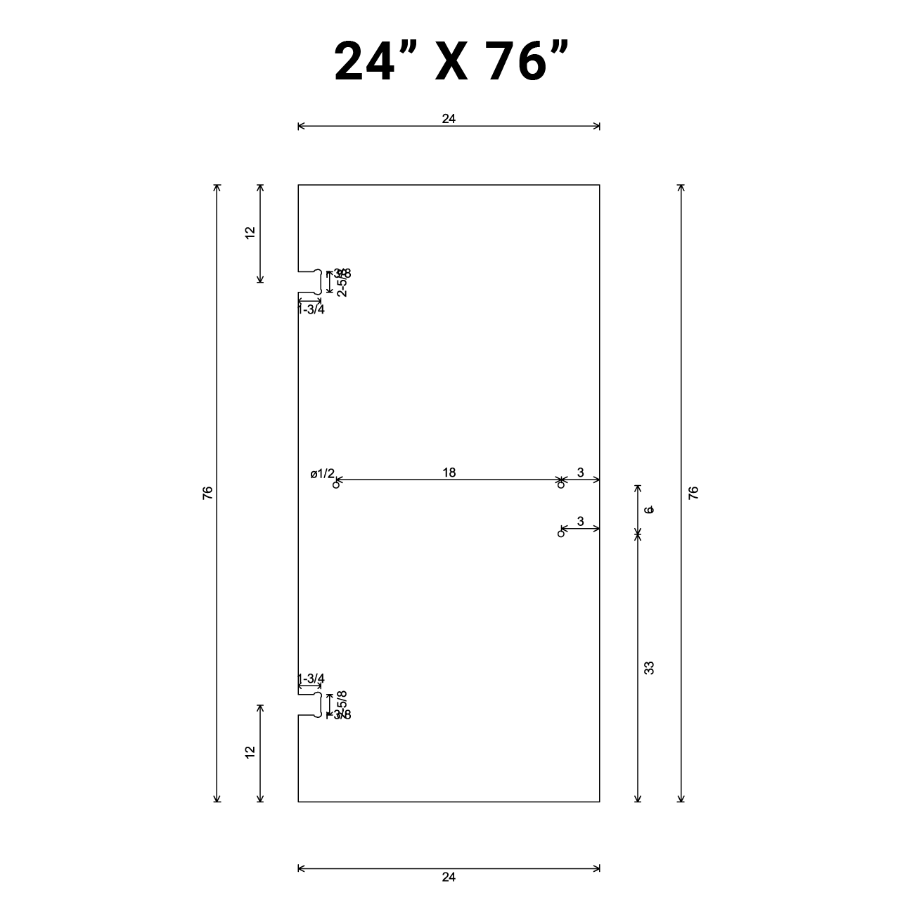 SD7624-2H (24in X 76in)