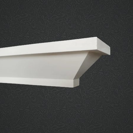 4-1/2 MDF SHAKER CROWN MOULDING