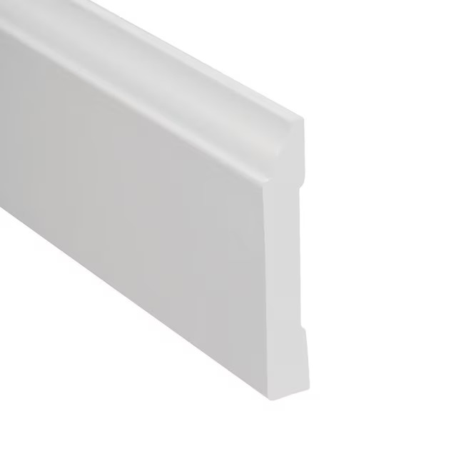 16-in x 3-1/4-in x 12-ft Colonial PVC Wm623 Baseboard Moulding