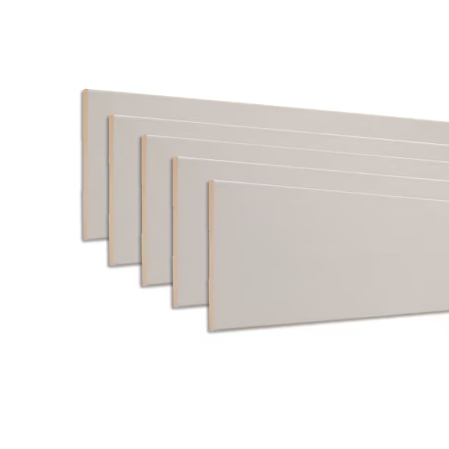 1/2-in x 5-1/2-in x 12-ft Classic Primed MDF 512 Baseboard Moulding