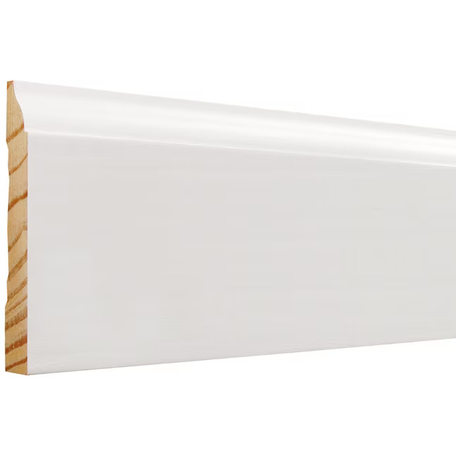 9/16-in x 3-1/4-in x 12-ft Colonial Primed 623 Baseboard Moulding